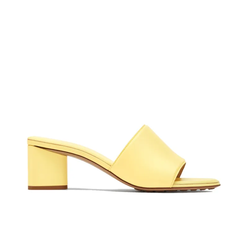 Bottega Veneta The Band Slip On Sandal Yellow Women's-1