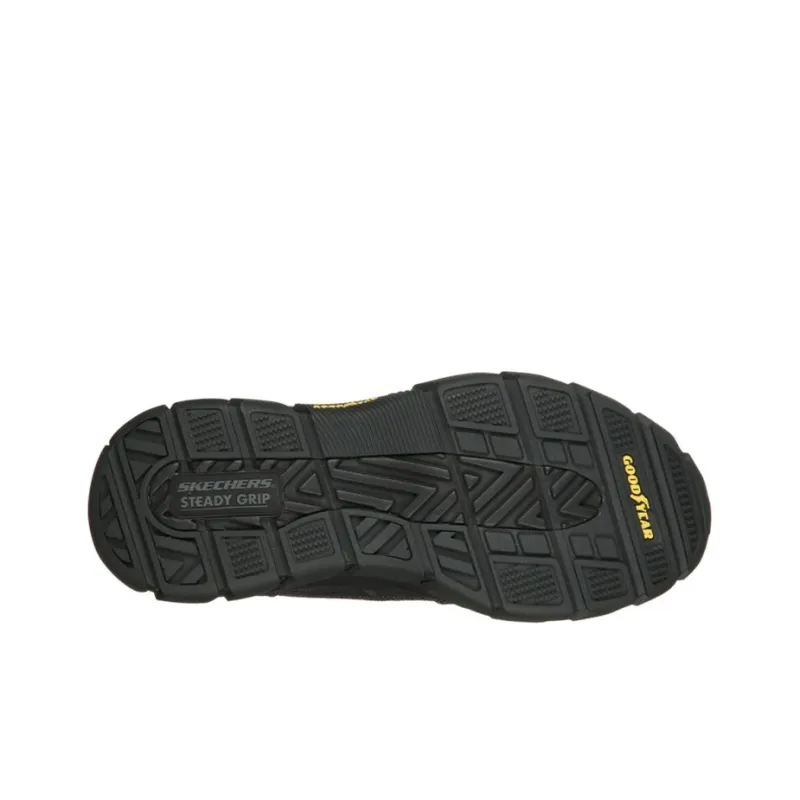 Skechers Respected Running Shoes Men Low-Top Black-3
