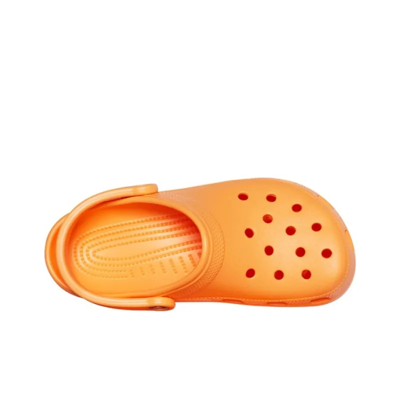 Crocs Classic Clog Beach Sandals Unisex Orange-2
