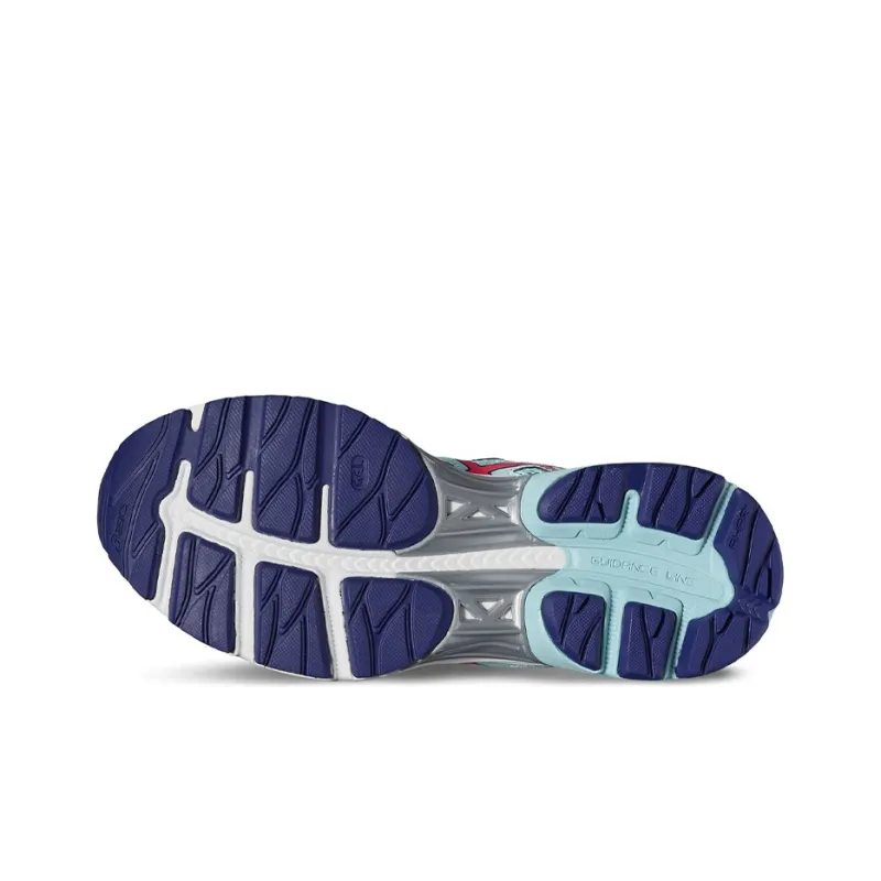 Asics Gel-Pulse 8 Wear-resistant Non-slip And Breathable Low-Top Running Shoes Women's Blue Red-4