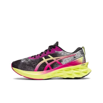 Asics Novablast 2 Black Glow Yellow Women's