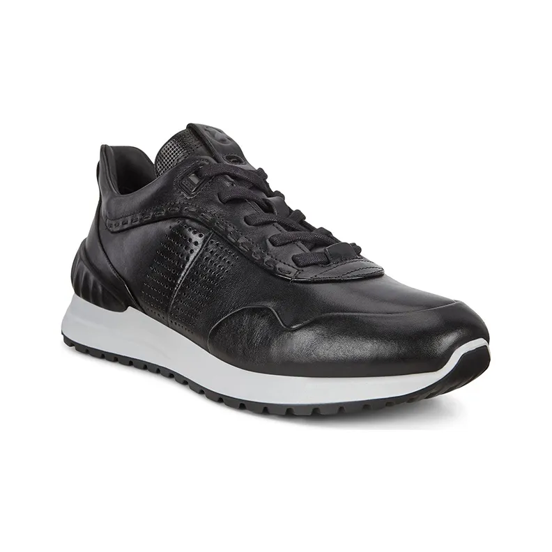 Ecco Astir Low Top Casual Shoes Men's Black-2