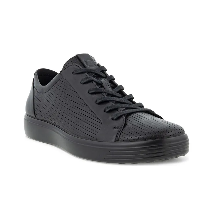 Ecco Soft Cool Size 7 Collection Stylish Skateboarding Shoes Men's Black-1