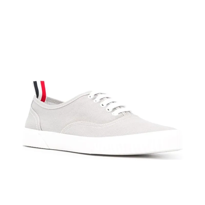 THOM BROWNE Heritage Canvas Sneakers-2