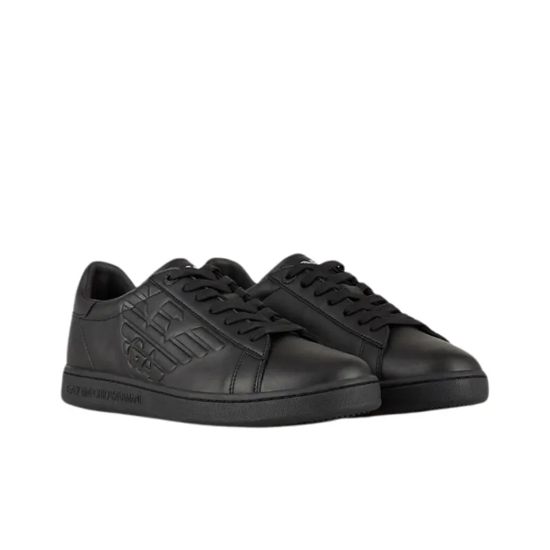 EMPORIO ARMANI Logo Embossed Classic Cc Sneakers-1