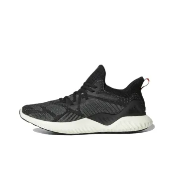 Adidas AlphaBounce Beyond Anti-Slip Wear-Resistant Low-Top Running Shoes Men's Carbon Black