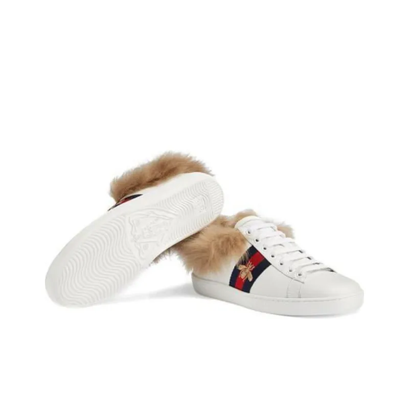 GUCCI Women's GUCCI Ace Sneaker 'Wool' Women's-4