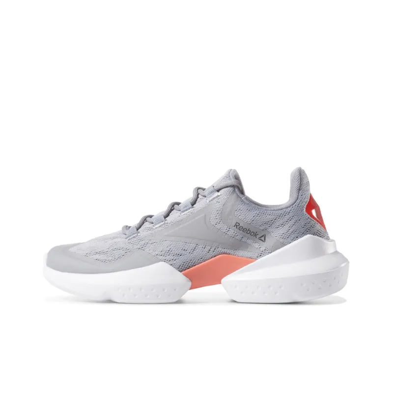 Reebok Split Fuel Cushioning Anti Slip Wear Resistant Breathability Low Top Athletic Shoes Running Shoes Women's Gray-0