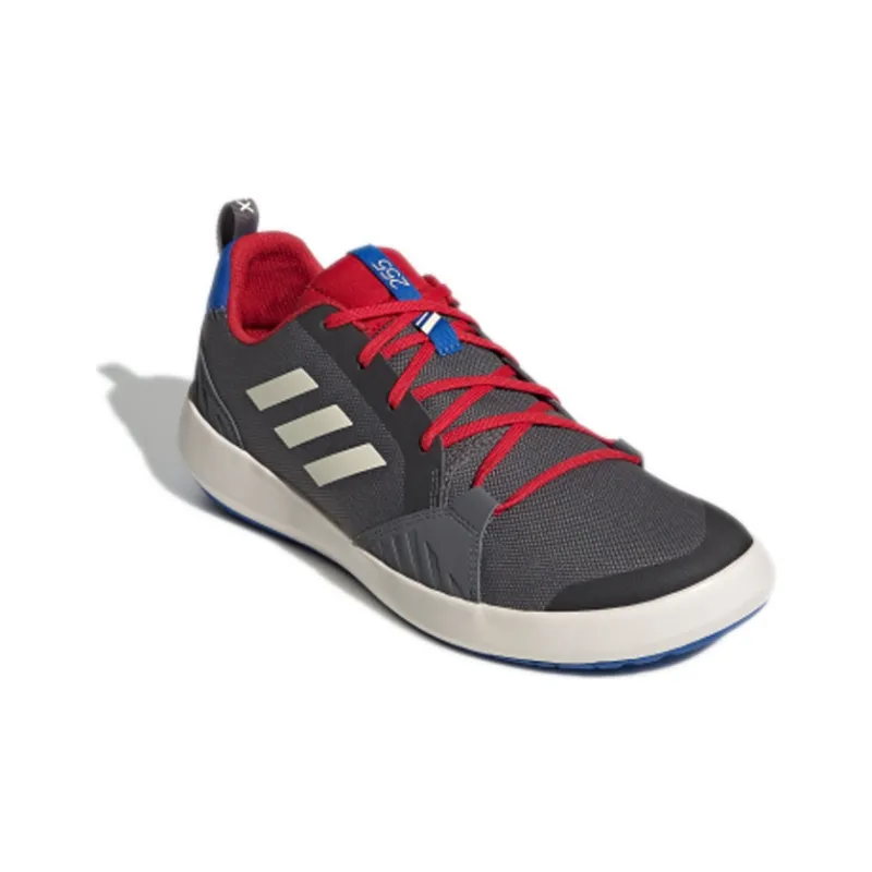 Adidas Terrex Boat Lace Dl Slip Resistant Low Top Outdoor Shoes Men's Gray-2