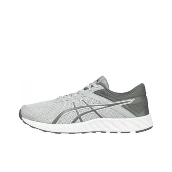 Asics Fuzex Lyte 2 Anti-Slip And Wear-Resistant Breathable Low-Top Running Shoes Men's Gray