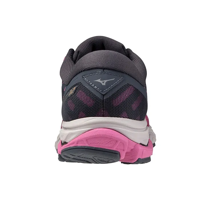 Mizuno Ultima 12 Running Shoes Women's Low Top Blue/Pink-3