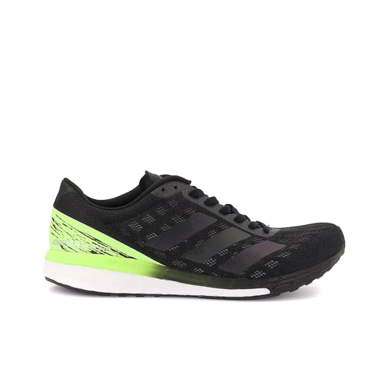 Adidas Adizero Boston 9 Black Signal Green-1