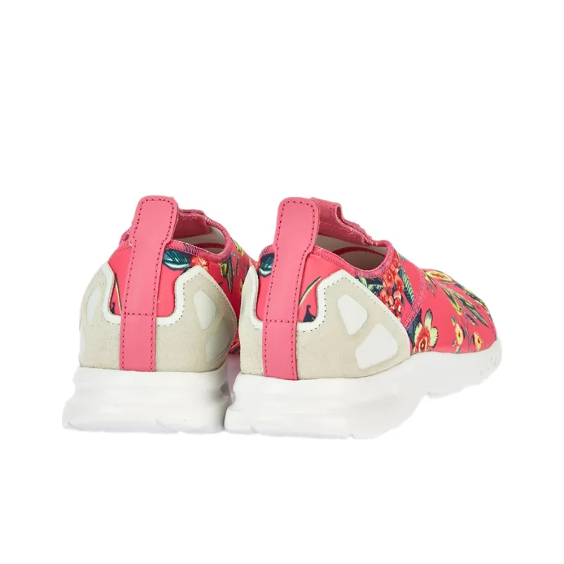 Adidas Originals Zx Flux Smooth Slip On 'Pink White' Women's-3