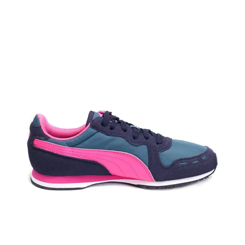 PUMA Cabana Racer Running Shoes Women's Low-Top Blue/Pink-1