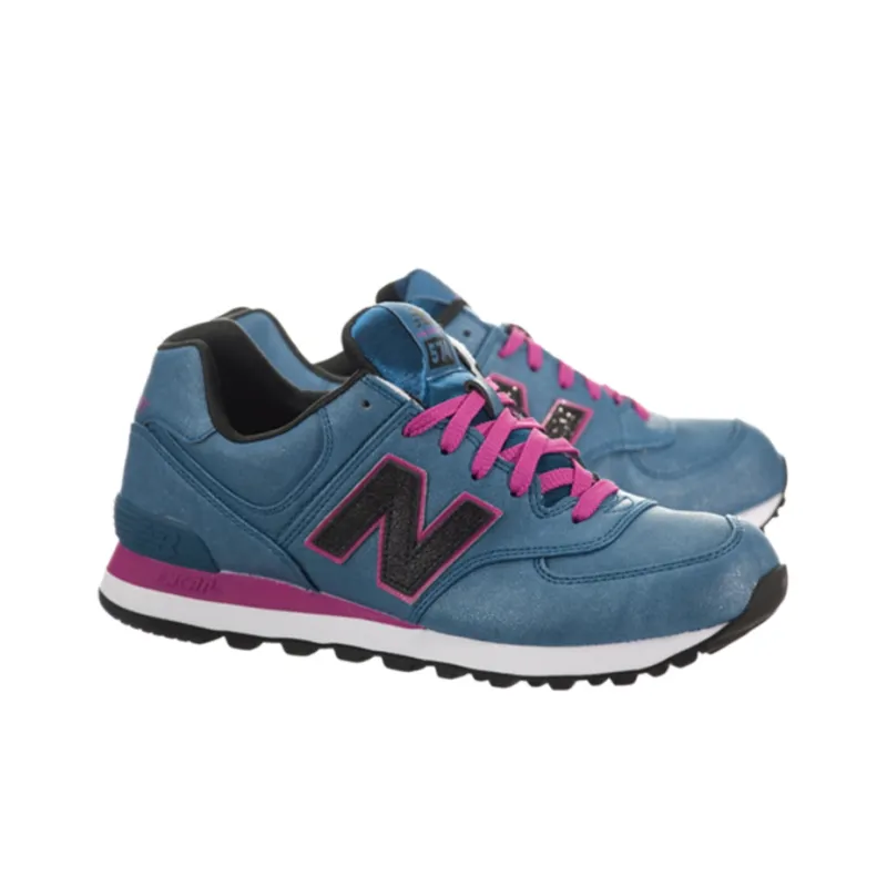 New Balance 574 Series Sneakers 'Blue Rose Red' Women's-2