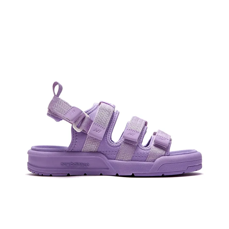 New Balance Series Purple Sandals-1