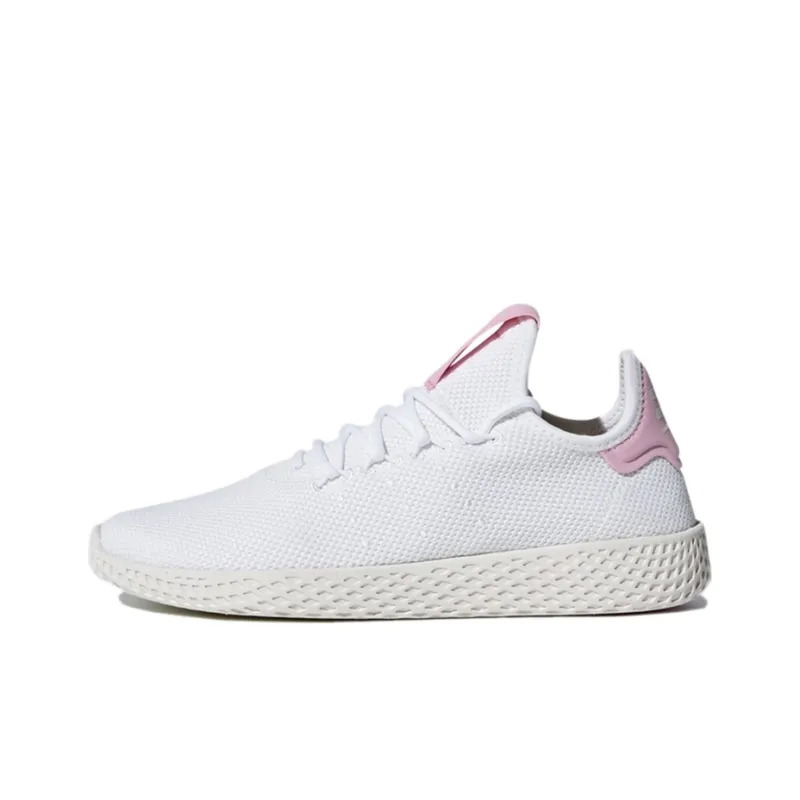 Adidas Tennis Hu Pharrell White Pink Women's-0