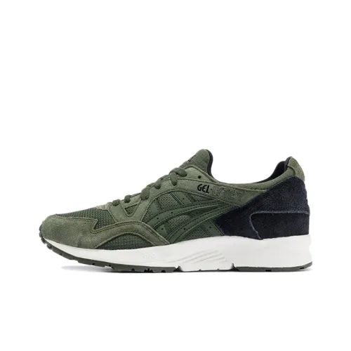 Asics Gel Lyte 5 Anti Slip Wear Resistant Low Top Running Shoes Men's Army Green