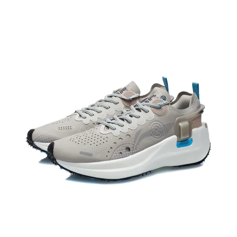 LiNing Ranger Running Shoes Men's Cloud Rain Gray-2
