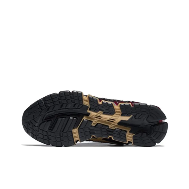 Asics Gel-Quantum 360 5 Wear-Resistant Low-Top Running Shoes Women's Black Gold-3