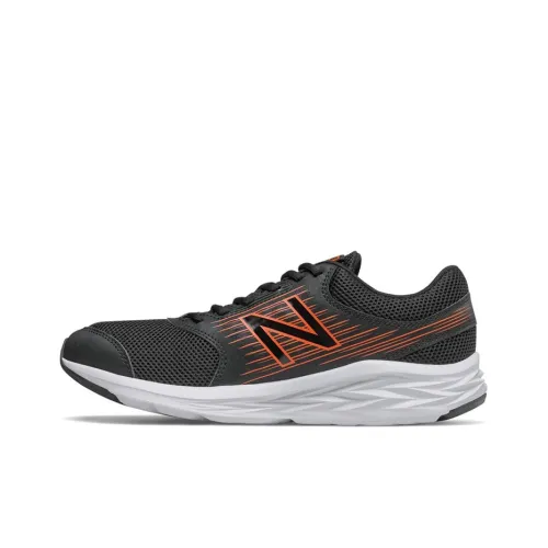 New Balance NB 411 Running Shoes Men Low-Top Black/Orange/White