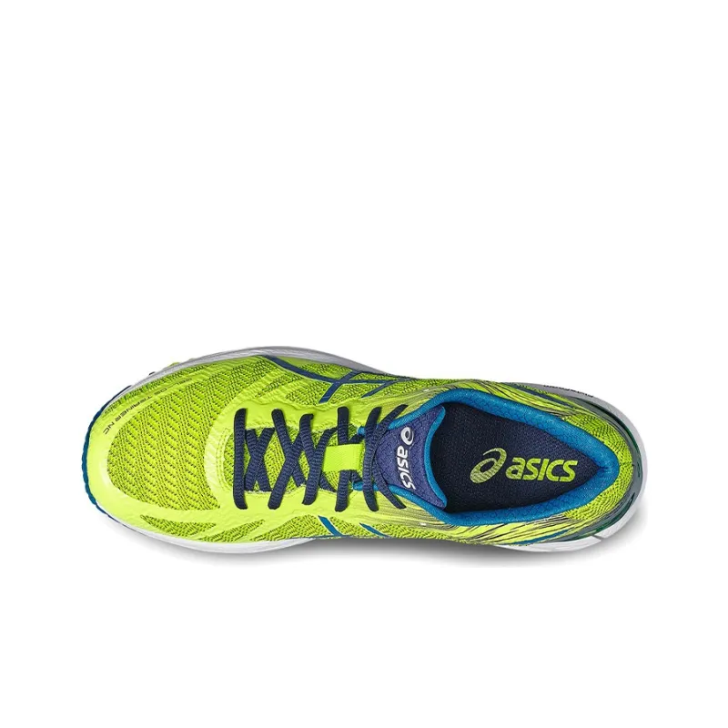 Asics Gel-Ds Trainer 22 Nc Wear-Resistant Low-Top Running Shoes Men's Yellow Blue-2