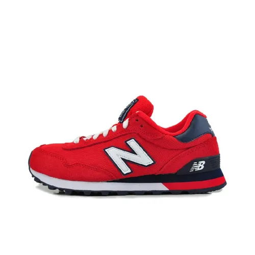 New Balance 515 Series Shock Absorption Non Slip Wear resistant Low Tops Retro Red Women's
