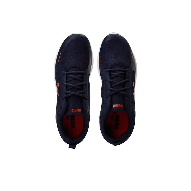PUMA Jaunt Running Shoes Unisex Low-Top Blue/Orange-3