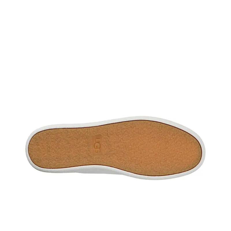 UGG Olive Leather Trainer 'White' Women's-4