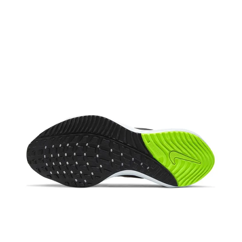 Nike Air Zoom Vomero 15 Cushioned Slip Resistant Abrasion Resistant Low Top Running Shoes Women's Black Green Purple-5