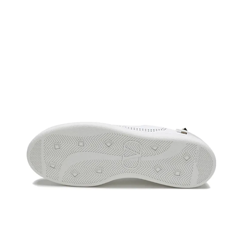 Valentino Backnet Low Top Stylish Skateboarding Shoes Men's White-5