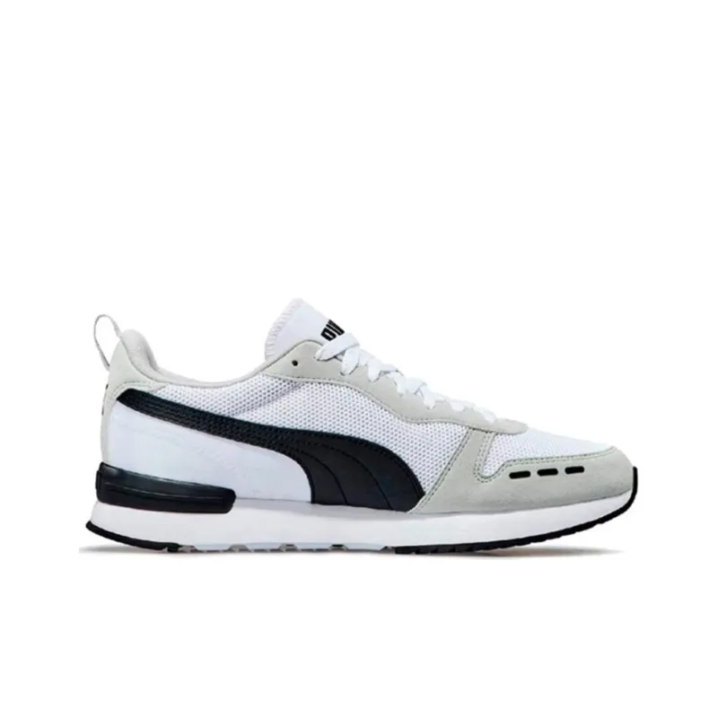 PUMA R78 Casual Shoes Men Low-Top Gray/Black/White-1