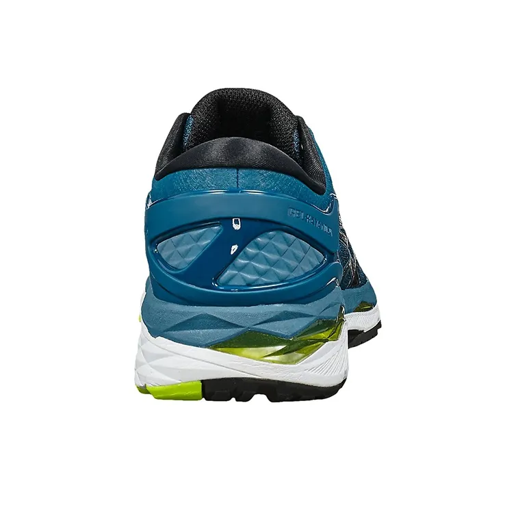 Asics Gel-Kayano 24 Wear-Resistant Low-Top Running Shoes Men's Blue Black-3