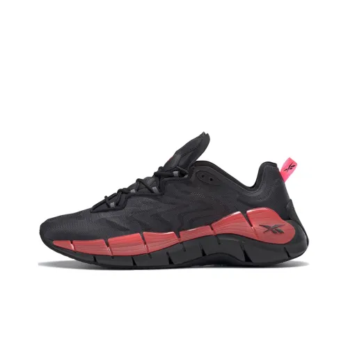 Reebok Zig Kinetica Casual Shoes Men Low-Top Black/Red