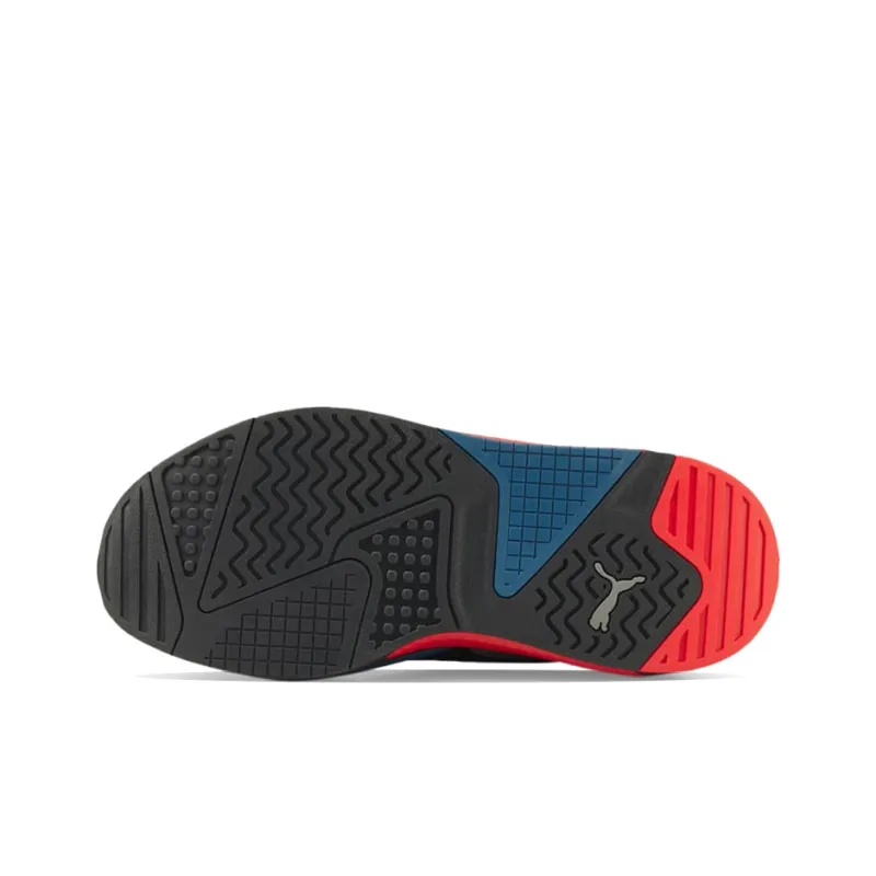 PUMA X Ray 2 Casual Shoes Men Low Top Gray/Black/Red/Blue-4