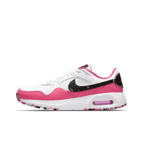 Nike Air Max SC Running Shoes Women's Low-Top Pink/White