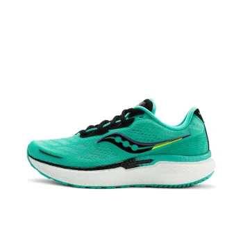 Saucony Triumph Low Top Running Shoes Women's Blue Black Green