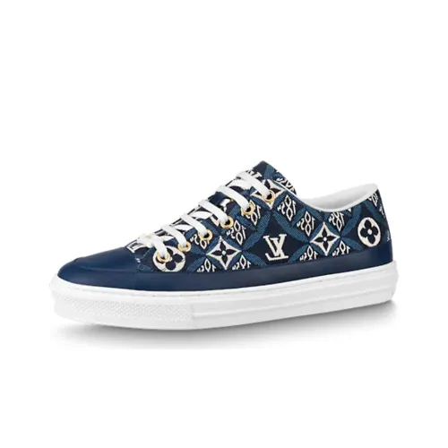 LOUIS VUITTON Stellar Sneakers 'Blue Monogram' Women's