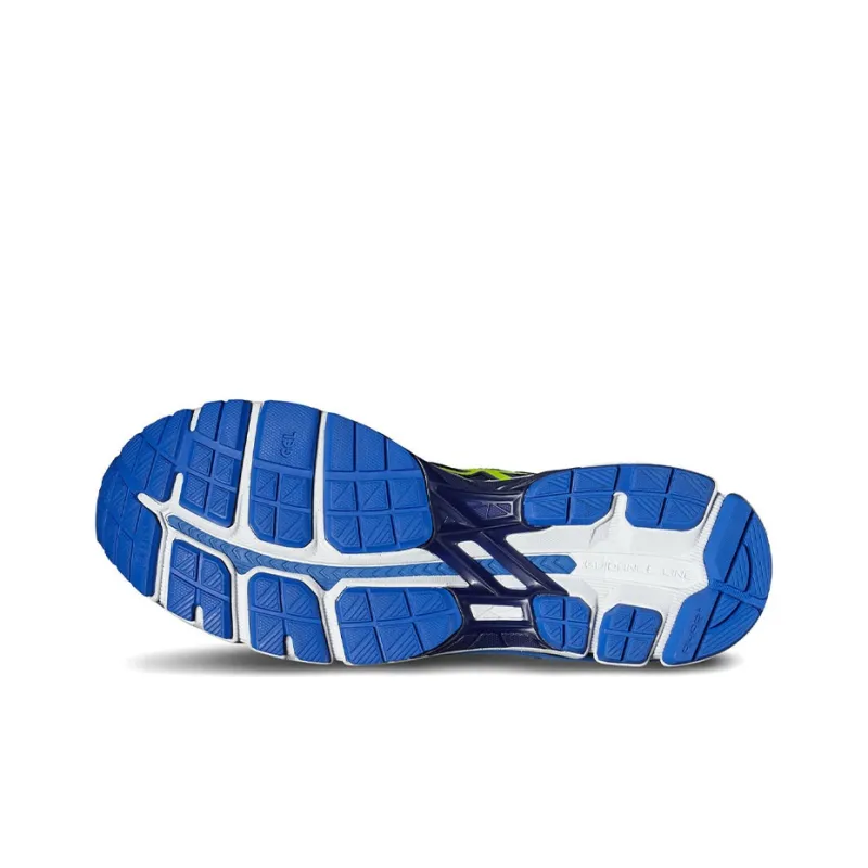 Asics Gel-Surveyor 4 Wear-Resistant Low-Top Running Shoes Men's Blue Yellow-4