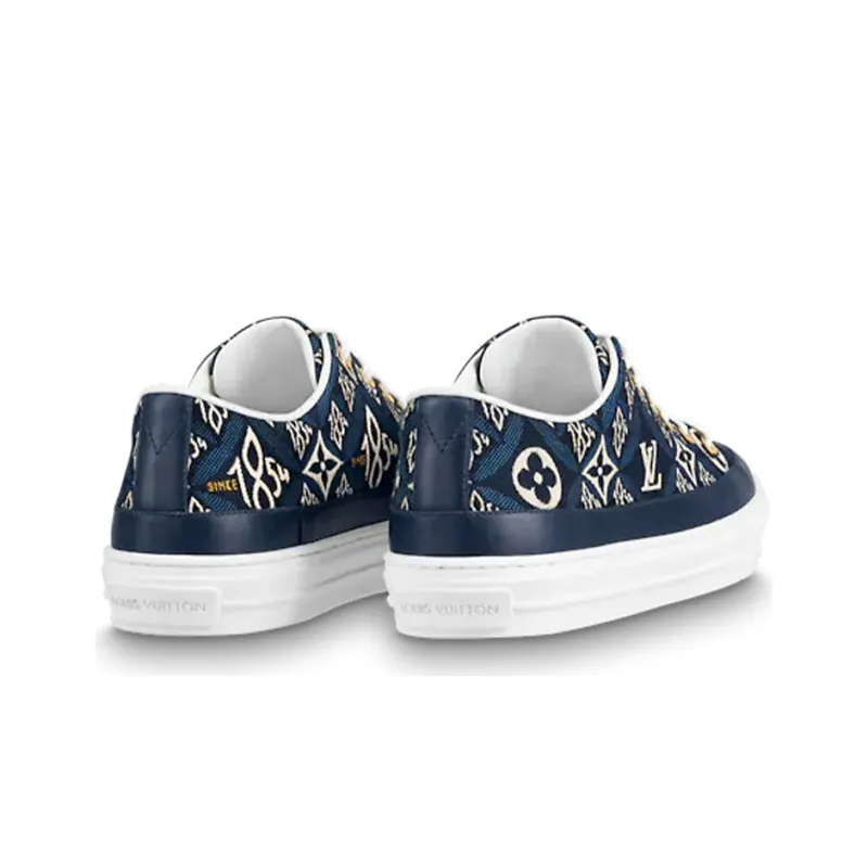 LOUIS VUITTON Stellar Sneakers 'Blue Monogram' Women's-3