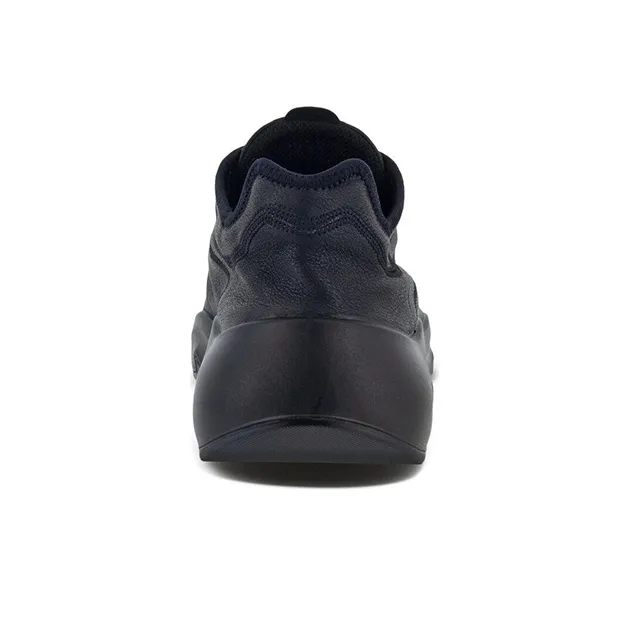 Ecco Chunky Casual Vintage Low Top Sports Casual Shoes Men's Black-3