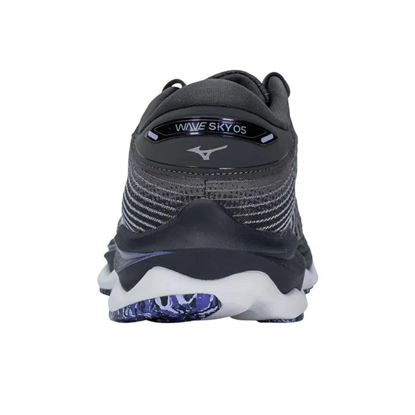 Mizuno Women's Wave Sky 5 'Grey Silver' Women's-3