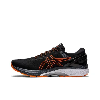 Asics Gel Kayano 27 4E Wide 'Black Marigold Orange'