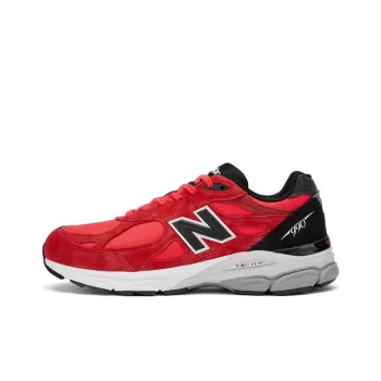 New Balance 990v3 MiUSA Red Suede