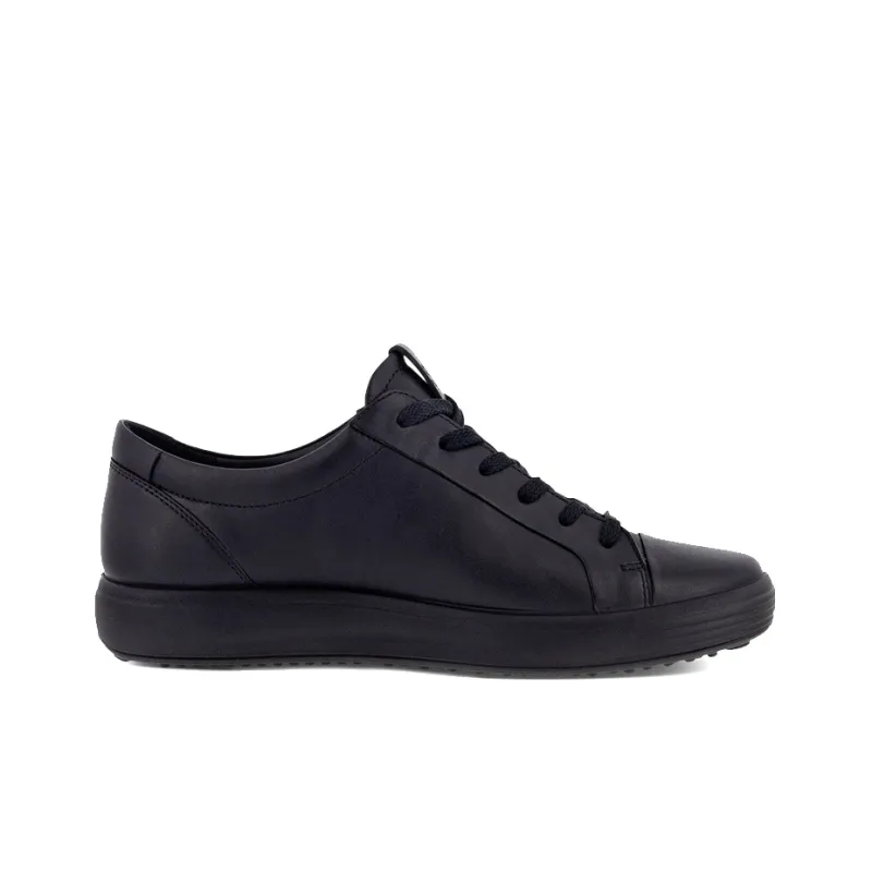 Ecco Soft 7 Skateboard Shoes Women's Low Top Black-1