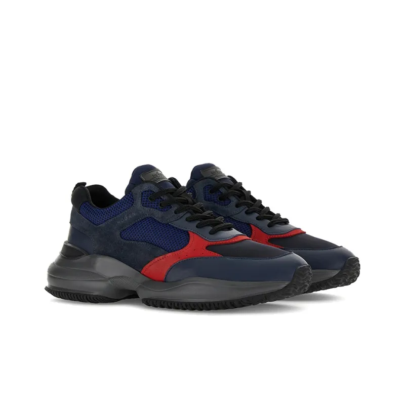 HOGAN Interaction Low Top Casual Shoes Men's Blue-2