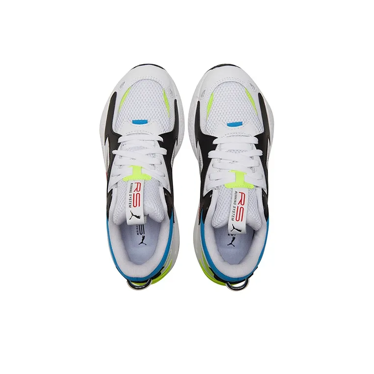 PUMA Unisex Rs Z Core Sneakers White/Black/Yellow-3