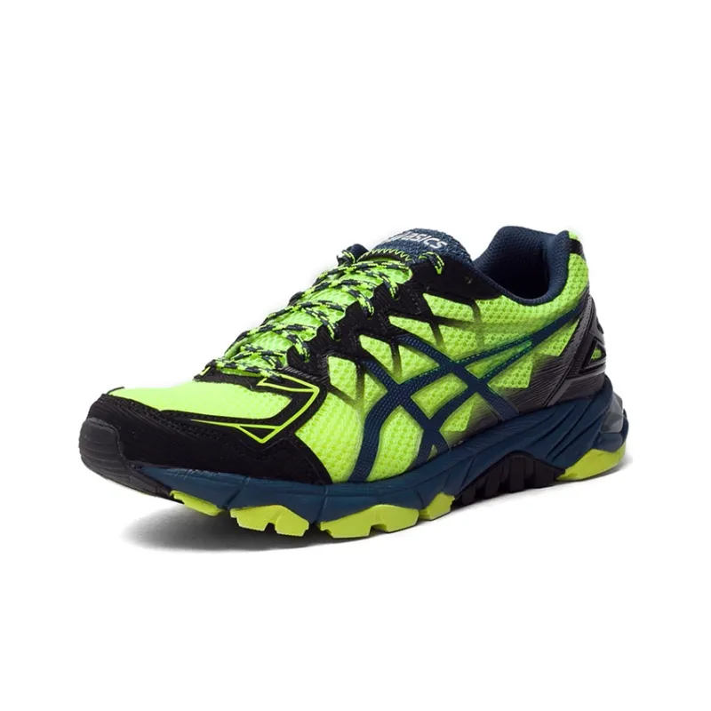 Asics Gel FujiTrabuco 4 'Black Fluorescent Green'-2