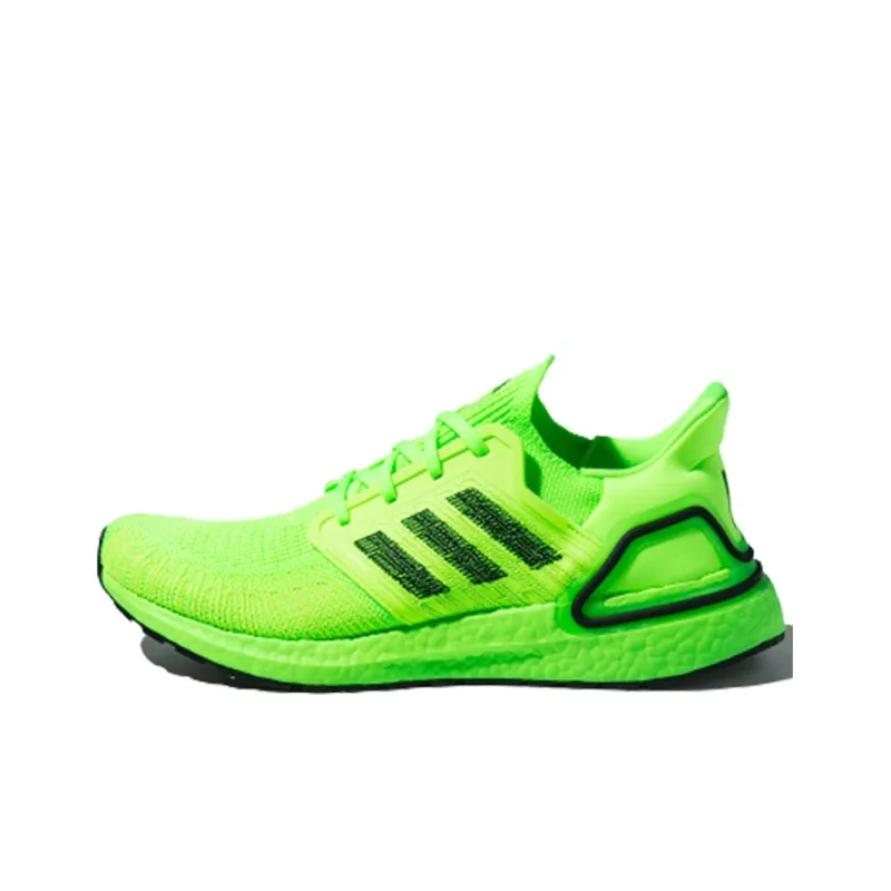 Adidas Ultra Boost 20 'Solar Green Black'-0
