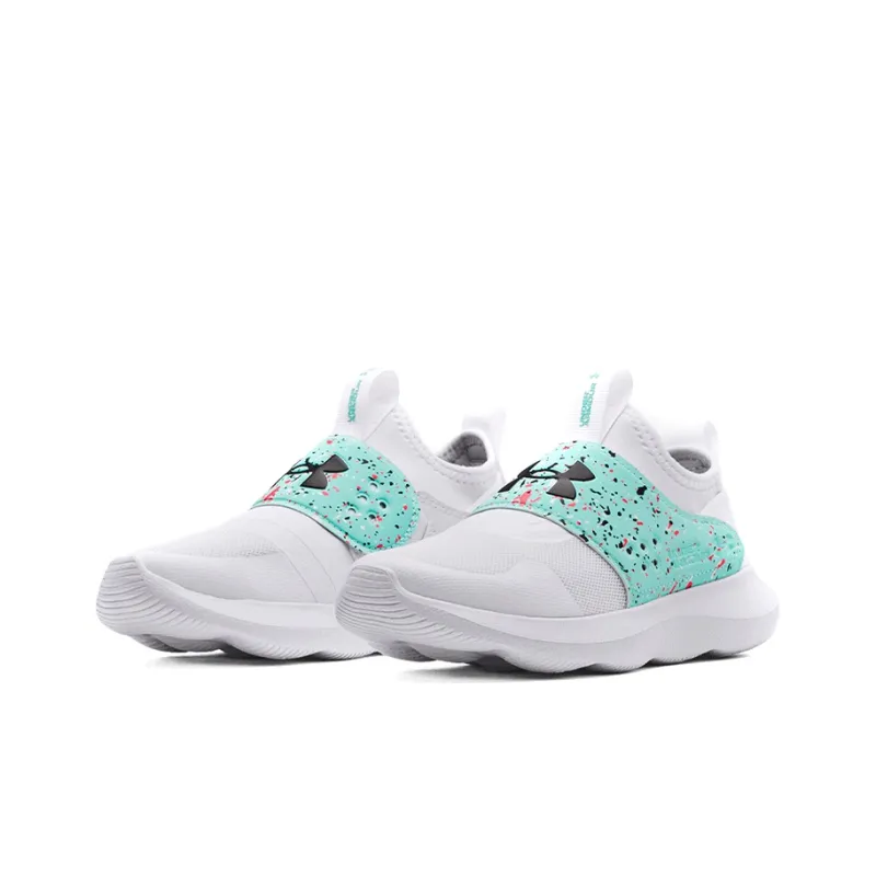 Under Armour Runplay Running Shoes Women's Low-Top White/Blue-2